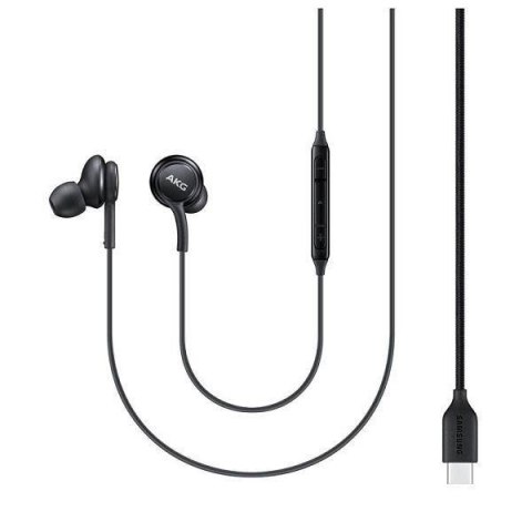 Zestaw stereo Samsung EO-IC100BB AKG czarne/black USB-C