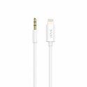 Kabel VIDVIE AL1108 Jack 3.5mm/iPhone 1.5m biały