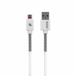 Kabel VIDVIE C510 USB/Micro 3,1A, 1m biały