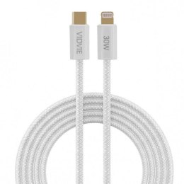 Kabel VIDVIE CB4011 Type C/iPhone 3A (PD 30W) 2m biały