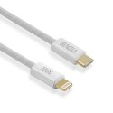 Kabel VIDVIE CB4011 Type C/iPhone 3A (PD 30W) 2m biały