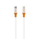 Kabel VIDVIE CB4014 Type C/iPhone 3A, 1m biały