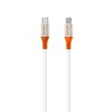 Kabel VIDVIE CB4014 Type C/iPhone 3A, 1m biały