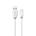 Kabel VIDVIE CB442 USB/Type C 2.4A, 1m biały