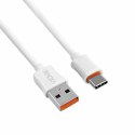 Kabel VIDVIE CB443-3 USB/Type C 2.4A, 3m biały