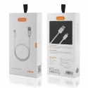 Kabel VIDVIE CB443-3 USB/iPhone 2.4A, 3m biały