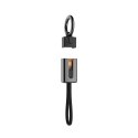 Kabel VIDVIE CB455 USB/Micro 2.4A, 15cm czarny