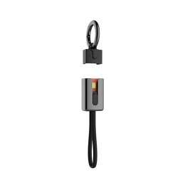 Kabel VIDVIE CB455 USB/Micro 2.4A, 15cm czarny