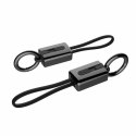 Kabel VIDVIE CB455 USB/Micro 2.4A, 15cm czarny