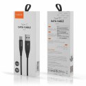 Kabel VIDVIE CB491 NYLON USB/Type C 2.4A, 1.2m czarny