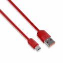 Kabel VIDVIE CB495 USB/Micro 2.4A, 1.2m czerwony