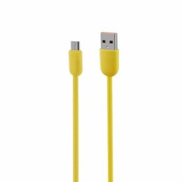 Kabel VIDVIE CB495 USB/Micro 2.4A, 1.2m żółty