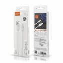 Kabel VIDVIE CB495 USB/iPhone 2.4A, 1.2m biały