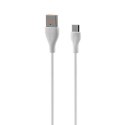 Ładowarka samochodowa VIDVIE CC526 2xUSB + kabel Type C 2.4A szary