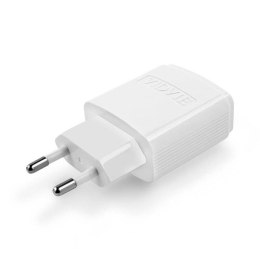 Ładowarka sieciowa VIDVIE PLE245 2xUSB + kabel Iphone 2.4A biały