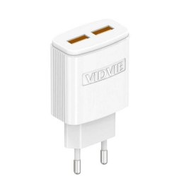 Ładowarka sieciowa VIDVIE PLE245 2xUSB + kabel Micro 2.4A biały