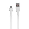 Ładowarka sieciowa VIDVIE PLE248 1xUSB + 1xType C + kabel Type C 3A PD 20W biały