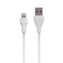 Ładowarka sieciowa VIDVIE PLE248 1xUSB + 1xType C + kabel iPhone 3A PD 20W biały