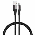 Kabel VIDVIE CB4038 USB/Micro 3A, 2m czarny