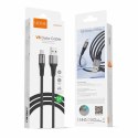 Kabel VIDVIE CB4038 USB/Micro 3A, 3m czarny