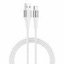 Kabel VIDVIE CB4038 USB/Type C 3A, 1m biały