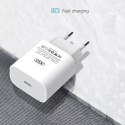 Ładowarka Sieciowa 1x USB-C PD 18W Szybkie Ładowanie XO L40 biała