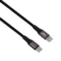 Kabel VIDVIE CB4038 Type-C/iPhone 30W, 1m czarny