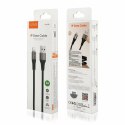 Kabel VIDVIE CB4038 USB/iPhone 3A, 1m czarny