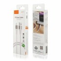 Kabel VIDVIE CB4038 USB/iPhone 3A, 2m biały