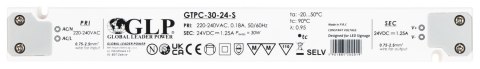 ZASILACZ IMPULSOWY 24V/1.25A-GTPCS