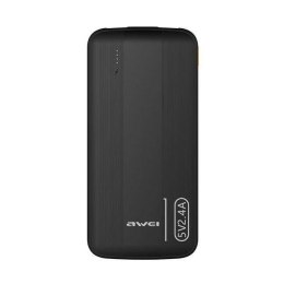 AWEI PowerBank P20K 10000mAh czarny/black