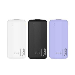 AWEI PowerBank P20K 10000mAh czarny/black