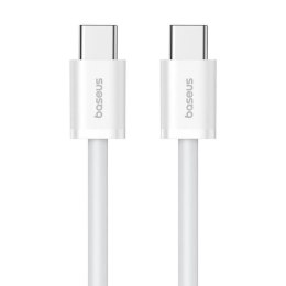 Kabel szybkiego ładowania USB-C do USB-C Baseus Superior 2 100W 2m (biały)