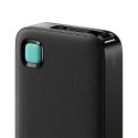 USAMS Powerbank ze zwijanym kablem USB-C Retractable 10000 mAh PD 20W Fast Charge XY Series czarny/black 10KCD22401(US-CD224)