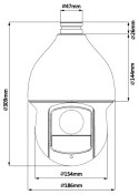 KAMERA HD-CVI SZYBKOOBROTOWA ZEWNĘTRZNA BCS-SDHC4225-IV - 1080p 4.8 ... 120 mm