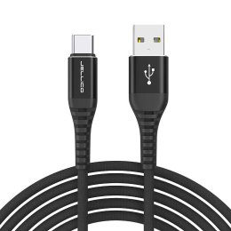 Ładowarka Sieciowa USB 18W 3.1A JELLICO C32 Quick Charge 3.0 + Kabel USB-C TYP C czarna