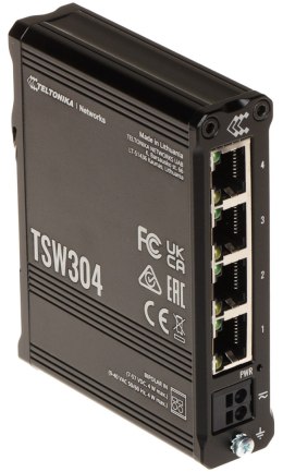 SWITCH PRZEMYSŁOWY TSW304 4-PORTOWY Teltonika