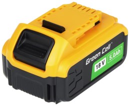 AKUMULATOR DO ELEKTRONARZĘDZI PTDW18V5-GC Zamiennik DeWalt XR 18V 5 Ah Green Cell