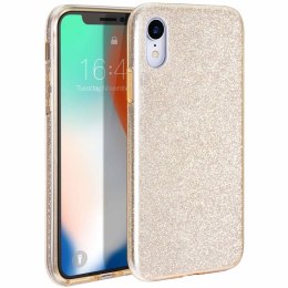 Etui IPHONE 16 PLUS Brokat Glitter złote