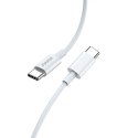 Kabel 1m PD60W (USB-C - USB-C) Ładowanie i Transfer Danych Jokade Qingya (JA016) biały