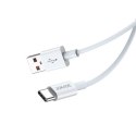 Kabel 1m (USB - USB-C) Ładowanie i Transfer Danych Jokade Smart Charging Qingya (JA016) biały