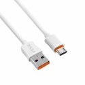 Kabel VIDVIE CB443-2 USB/Micro 2.4A, 2m biały