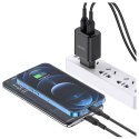 Ładowarka Sieciowa 5V/3A (2x USB) Jokade Tongshun Dual Port Smart EU Charger (JB025) czarna