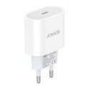 Ładowarka Sieciowa PD27W (1x USB-C) Jokade Baiyu Single Port EU Charger (JB064) biała