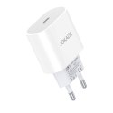 Ładowarka Sieciowa PD27W (1x USB-C) Jokade Baiyu Single Port EU Charger (JB064) biała