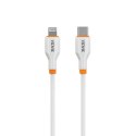 Ładowarka sieciowa VIDVIE PLE248 1xUSB + 1xType C + kabel Type C/iPhone 3A PD 20W biały