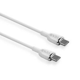 Kabel VIDVIE CB4012 Type C/Type C 60W PD, 3A, 1.2m biały