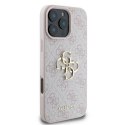 Oryginalne Etui IPHONE 16 PRO Guess Hardcase 4G Big Logo (GUHCP16L4GMGPI) różowe