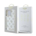 Oryginalne Etui IPHONE 16 PRO MAX Guess Hardcase Peony Script Logo MagSafe (GUHMP16XPGPYSH) białe