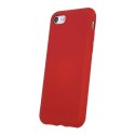 Etui IPHONE 16 PRO MAX Silicone Case Elastyczne Silikonowe czerwone